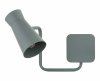Designerski kinkiet w kolorze szałwi nowoczesny regulowany wysięgnik klasyczny minimalistyczny LORD 8883 Argon 